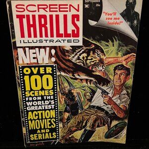 Screen Thrills Illustrated Magazine #2 September 1962 Norm Eastman